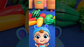 Yes vegetables!🌽 🥕🥦 Learn names of veggies with baby John #babyjohn #shorts # vegetables