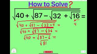 📌➡️ #fun #maths #algebra #for #you❗️Can you solve this ❓✏️📌