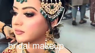 bridal makeup by senior artist /#makeup #youtube #shorts #trending