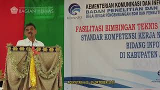 Bupati Aceh Utara Membuka Secara Resmi Kegiatan Fasilitasi Bimtek dan Sertifikasi