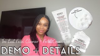 Kiehl's Ultra Facial Cleanser + Kiehl's Ultra Facial Cream Demo + Review