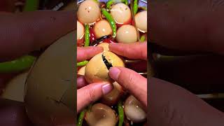 p583 | Balut eggs are super delicious #asmr #mukabang #funny