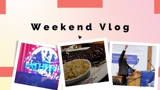 Weekend Vlog: Saw a Play, Church and Dinner with my Dad