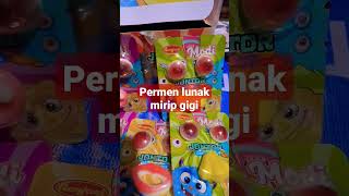 viral Permen lunak mirip gigi dan bola mata#permenlucu #shorts#cute