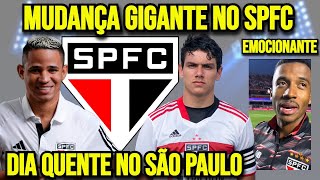 MUDANÇA TOTAL!!! SPFC TEM ÓTIMA NOVIDADE COM ZUBELDIA INDO DE RESERVAS NO MORUMBI!