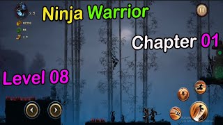 NINJA WARRIOR Legend of shadow fighting games level-08 chapter-01 Gameplay