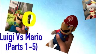 Luigi VS Mario (Parts 1-5)