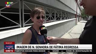 IMAGEM DE N. SENHORA DE FÁTIMA REGRESSA EM NEWARK-NJ | SPT TELEVISION SIC INTERNACIONAL