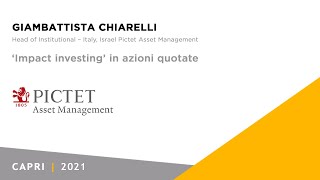 Gianbattista Chiarelli | Impact investing’ in azioni quotate