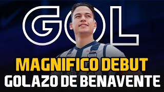 Golazo impresionante de Cristian Benavente en su debut con el Alianza Lima