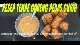 Cara Bikin Tempe Goreng Gurih Pedas Nikmat | Resep Tempe Goreng Gurih