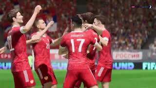 UEFA Euro #027 | Qualification Group G | Russia vs Serbia | Highlights | Fifa 23