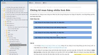 GIỚI THIỆU VỀ TAB MUA HÀNG HÓA, DỊCH VỤ