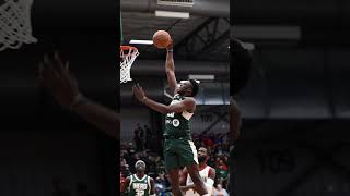 Alex Antetokounmpo with AUTHORITY 😠 #nba