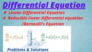 ||Linear differential equation|| Class-12 || CHSE || Exercise-11(b) Q. No. 9-13|| Lect-44 ||