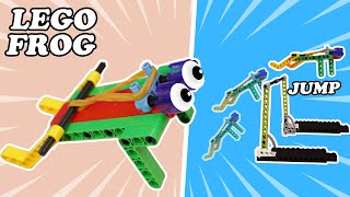 How to Build a Jumping LEGO FROG..