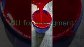 PU foam pigment chemical | pu foam colors |foam pigment