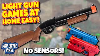 This Is the Shizit! No Sensors Needed! Play ALL Light Gun Games EASILY!