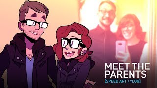 Meet The Parents [SPEED ART / VLOG]