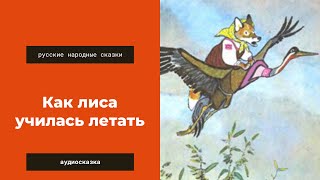 Аудиосказка Как лиса училась летать. Русские народные сказки