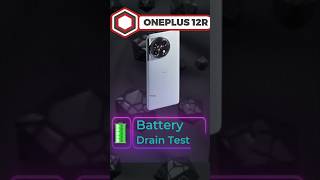 Oneplus 12r Battery Drain Test | Oneplus 12r Review | Oneplus 12r #smartphone #tech #camera