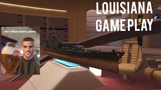 World of Warships Legends Louisiana Game Play