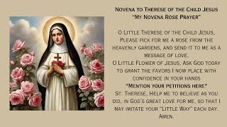 Novena to Therese of the Child Jesus - An Invocation to St. Therese