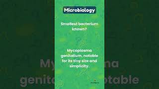 Microbiology - Mind Blowing Fact #shorts