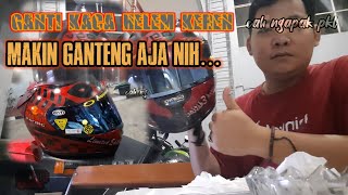 MAKIN GANTENG PASANG FLAT VISOR