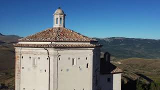 La Rocca di Calascio dal drone