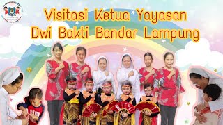 Visitasi Ketua Yayasan Dwi Bakti Bandar Lampung