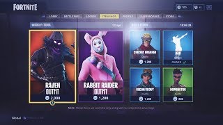 FORTNITE | NEW UPCOMING SKINS LEAKED! RAVEN, EASTER BUNNY & MORE!!