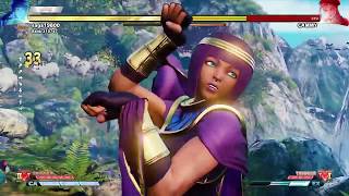 SFV CE (season 5) - Menat V-skill 2 combo