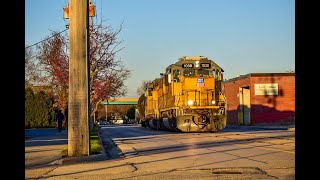 UP 1038's Last Run on The KD Line With Street Running