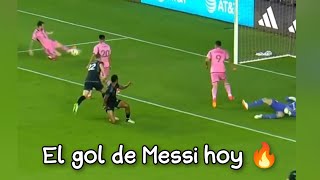 El gol de Messi al Nashville hoy 🔥