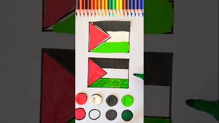 Wrong ❌ Palestine 🇵🇸 VS Right 👍 Palestine 🇵🇸 flag drawing#palestine#trending#shorts