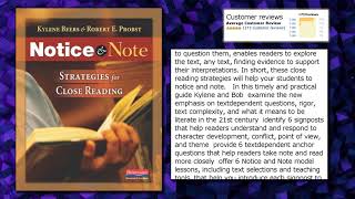 Notice & Note: Strategies for Close Reading