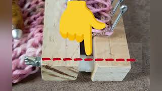 The Answer Lady's Make-It-Yourself Double Knitting Loom