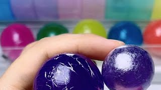 Satisfying Nano sticky rolling ball tape Multi color Balls video | Nano Tape Craft ideas |