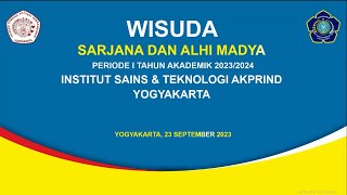 Wisuda Periode I Tahun Akademik 2023/2024