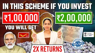 Double Your Income With This Assured Government Scheme | Kisan Vikas Patra (KVP) Complete Details