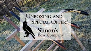 Simon's Bow Company - Unboxing and Special Offer!