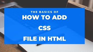 How to Add External CSS file in HTML PAGE