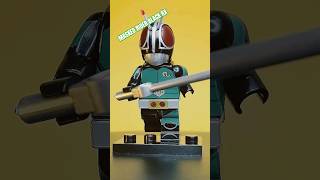 LEGO MASKED RIDER BLACK RX  Minifigure Unofficial Lego #minifigure #shorts #lego