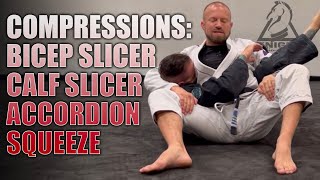 Compression Locks: Bicep Slicer, Calf Slicer, Accordion Squeeze