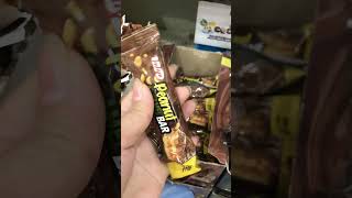 PEANUT CARAMEL BAR CHOCOLATE | INDIGO #shorts #short #chocolate #peanut #caramel #bar #indigo #asmr