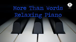 Extreme - More Than Words // ASMR Relaxing Piano for Sleep