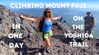 Not Easy! How to CLIMB Mt Fuji in ONE DAY/10 Hours on the Yoshida Trail (inc. Tominoko Hotel stay)