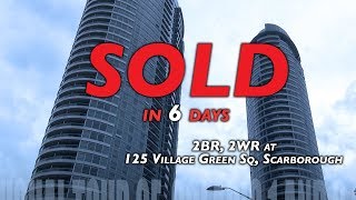 SOLD: 125 Village Green Square, Scarborough, Toronto Condo