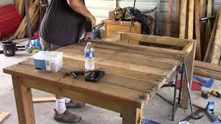 DIY Pallet Potting Bench